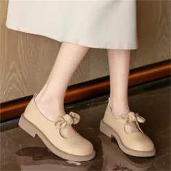 Elegant Loafer Mary Jane Flats