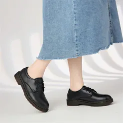Classic Noir Oxford Dress Shoes