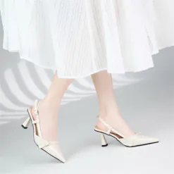 Contemporary Comfort Slingback Mules